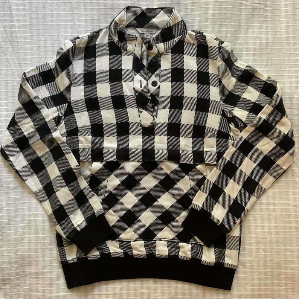 LL Bean // Buffalo Plaid pull over